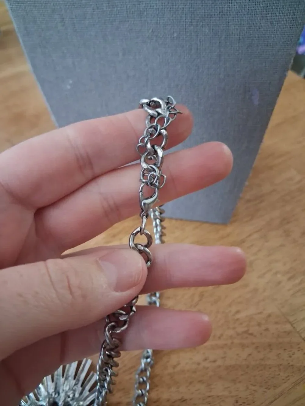 Unusual 30 inch Statement necklace